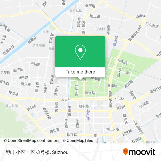 勤丰小区一区-3号楼 map