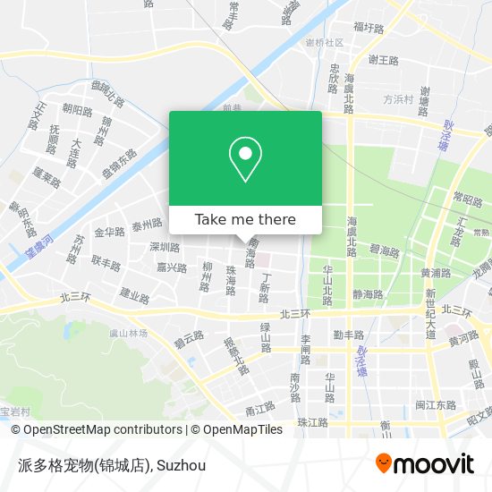 派多格宠物(锦城店) map