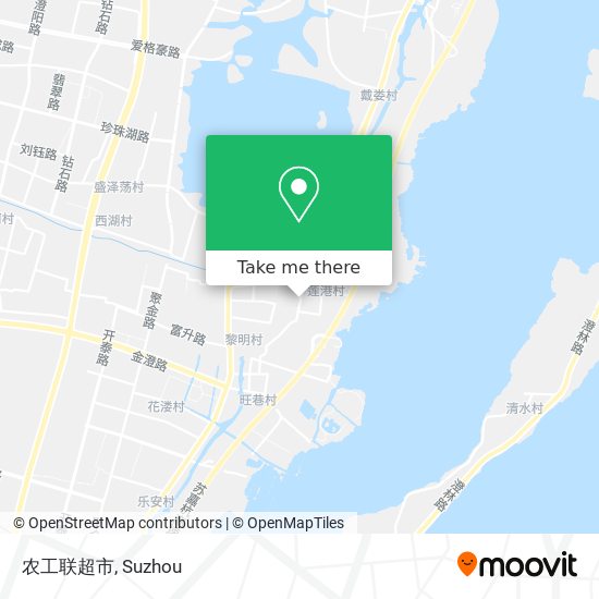 农工联超市 map