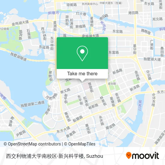 西交利物浦大学南校区-新兴科学楼 map