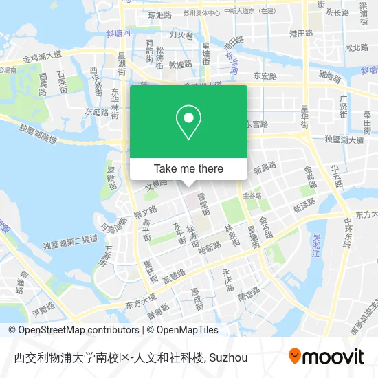 西交利物浦大学南校区-人文和社科楼 map