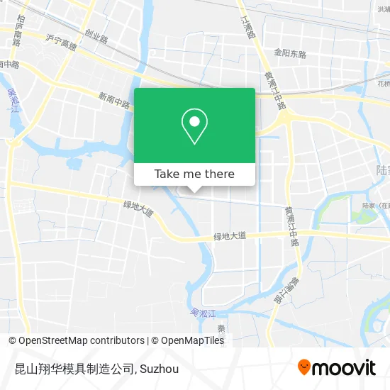 昆山翔华模具制造公司 map