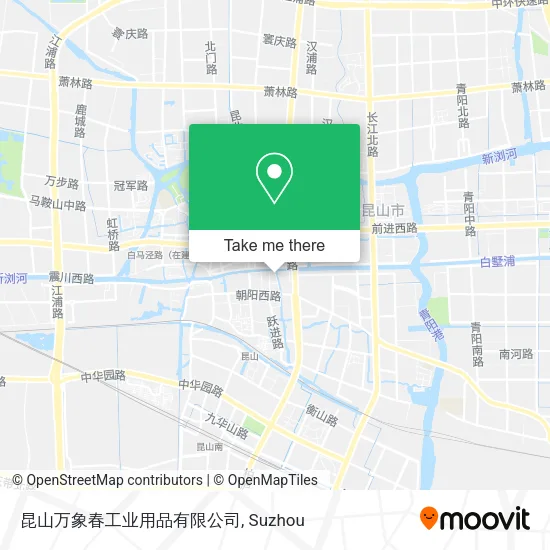 昆山万象春工业用品有限公司 map