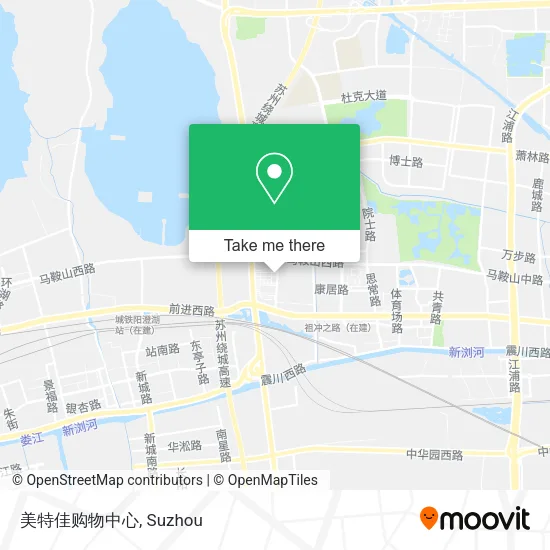 美特佳购物中心 map