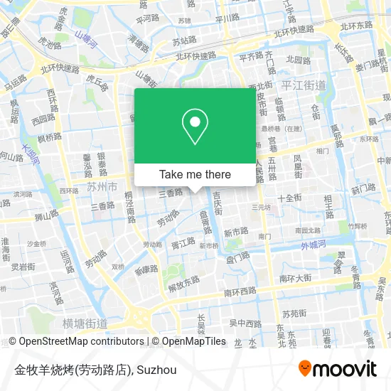 金牧羊烧烤(劳动路店) map