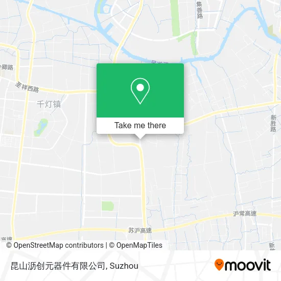 昆山沥创元器件有限公司 map