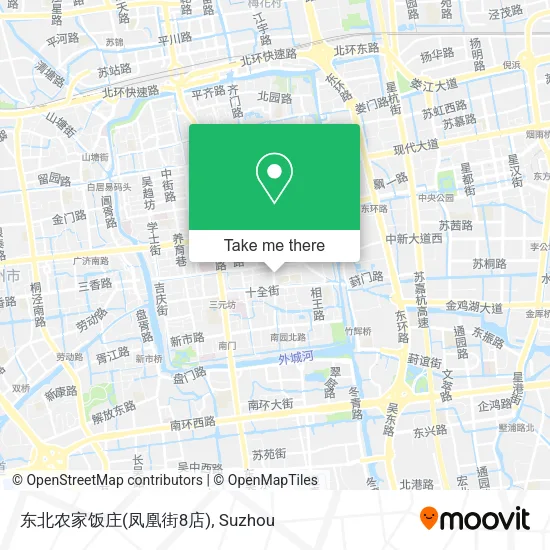 东北农家饭庄(凤凰街8店) map