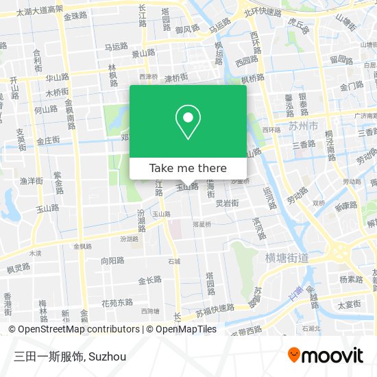 三田一斯服饰 map