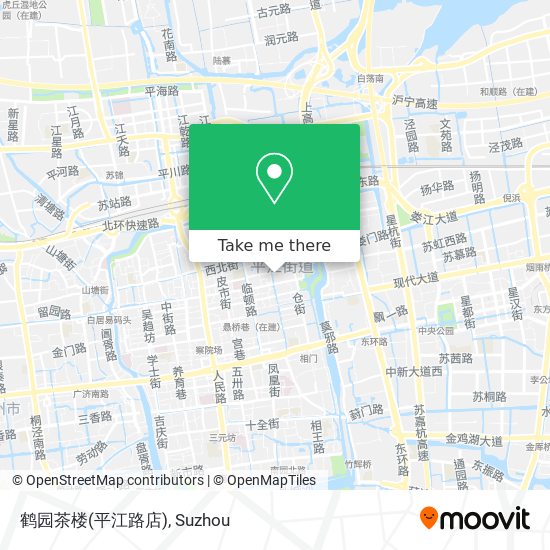 鹤园茶楼(平江路店) map