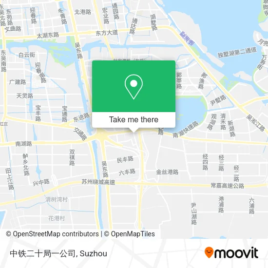 中铁二十局一公司 map