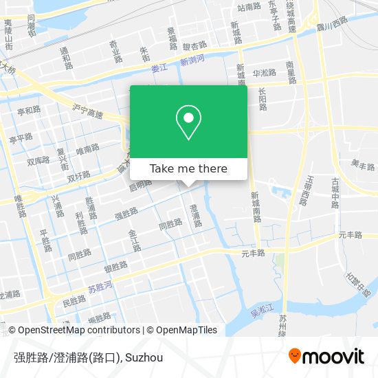 强胜路/澄浦路(路口) map