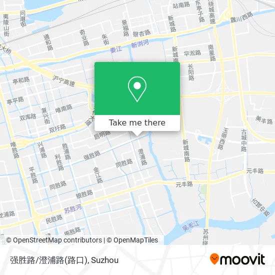 强胜路/澄浦路(路口) map