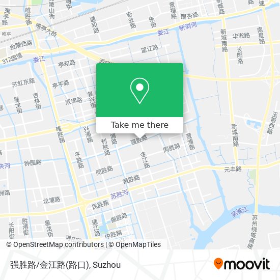 强胜路/金江路(路口) map