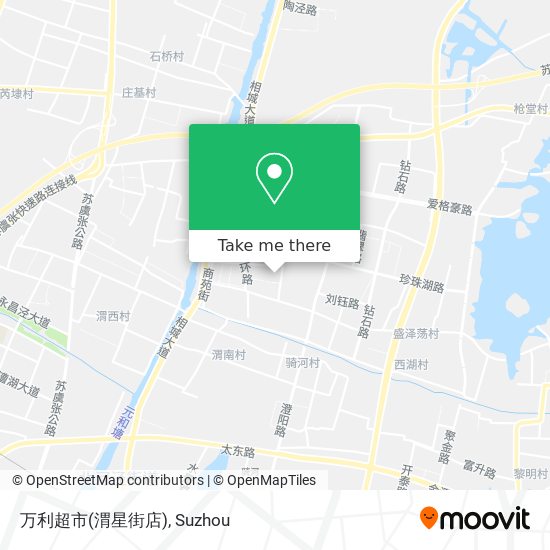 万利超市(渭星街店) map