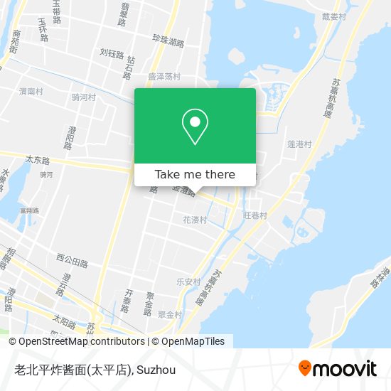 老北平炸酱面(太平店) map