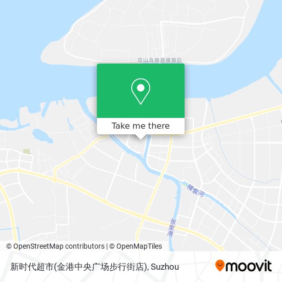 新时代超市(金港中央广场步行街店) map