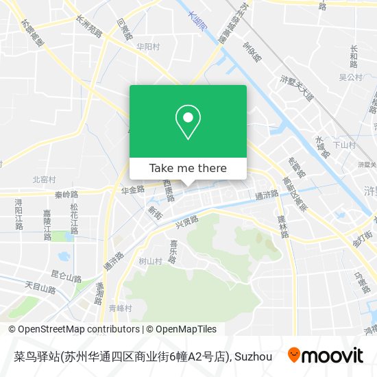 菜鸟驿站(苏州华通四区商业街6幢A2号店) map