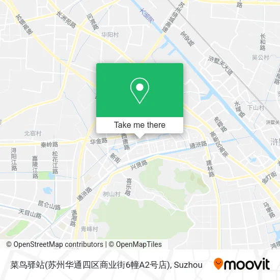 菜鸟驿站(苏州华通四区商业街6幢A2号店) map