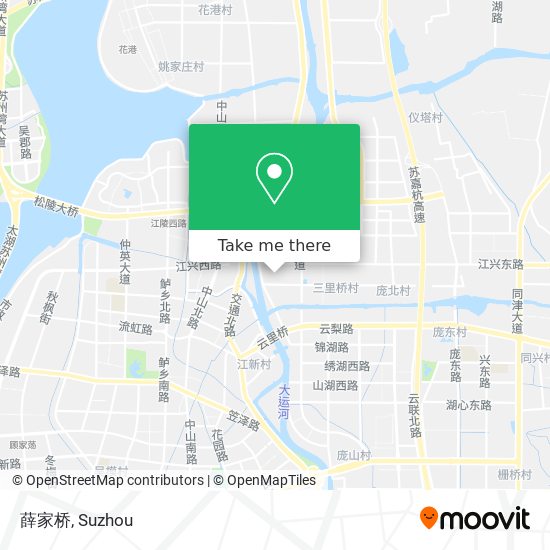 薛家桥 map