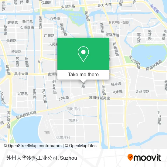 苏州大华冷热工业公司 map