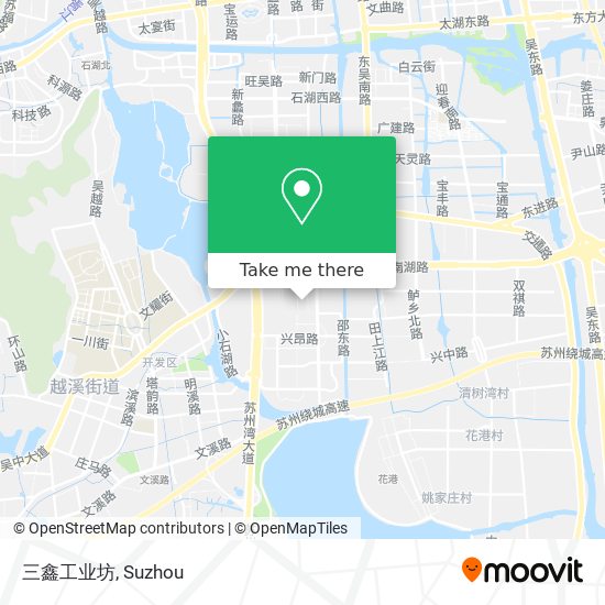 三鑫工业坊 map