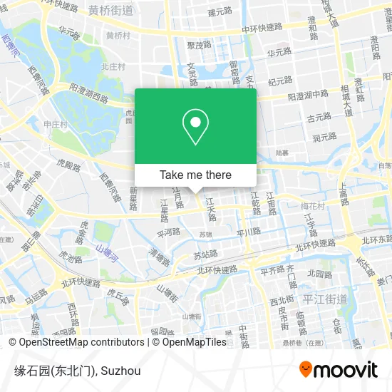 缘石园(东北门) map