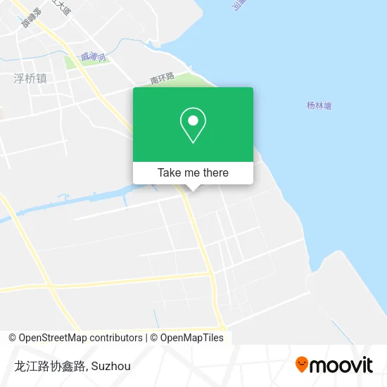 龙江路协鑫路 map