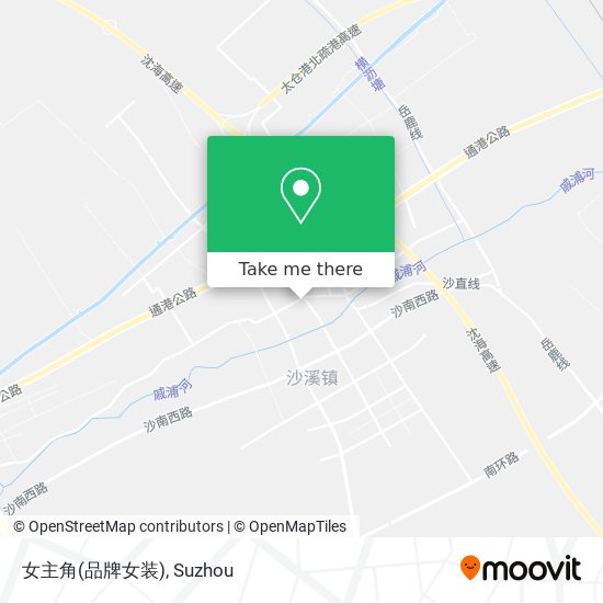 女主角(品牌女装) map