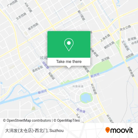 大润发(太仓店)-西北门 map