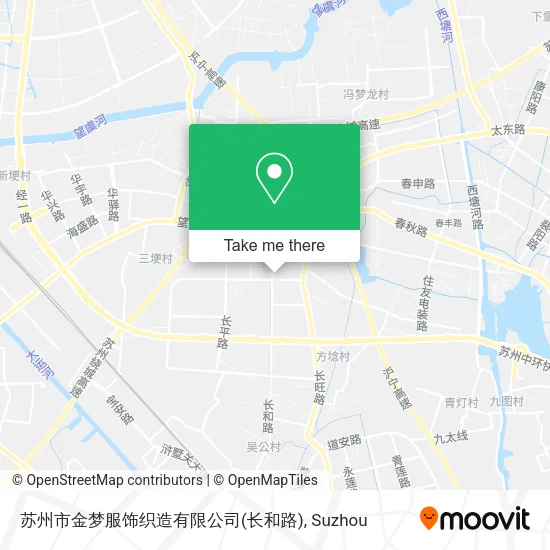 苏州市金梦服饰织造有限公司(长和路) map