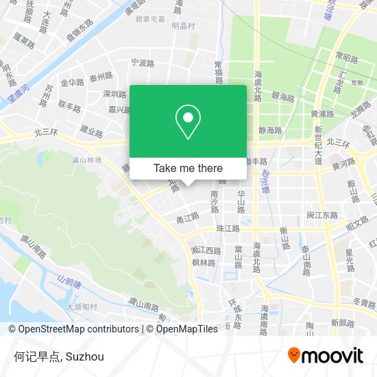 何记早点 map