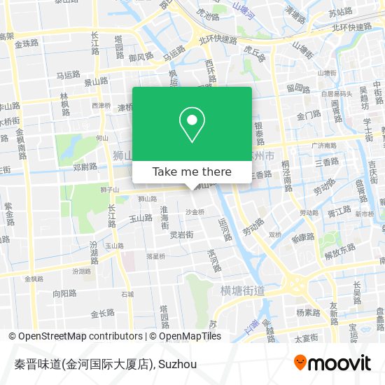 秦晋味道(金河国际大厦店) map