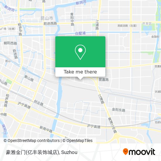 豪雅金门(亿丰装饰城店) map