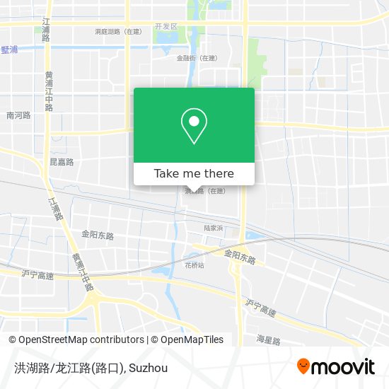 洪湖路/龙江路(路口) map