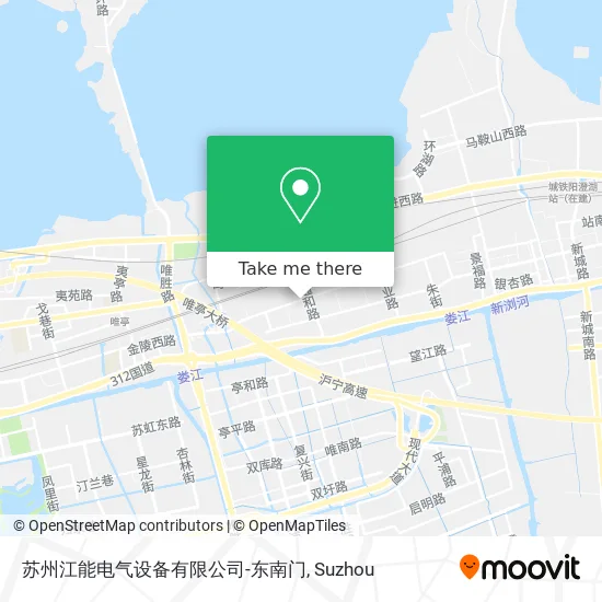 苏州江能电气设备有限公司-东南门 map