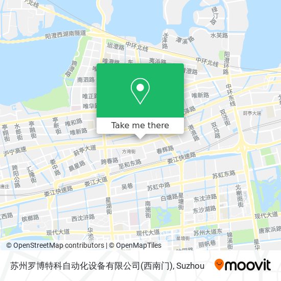 苏州罗博特科自动化设备有限公司(西南门) map