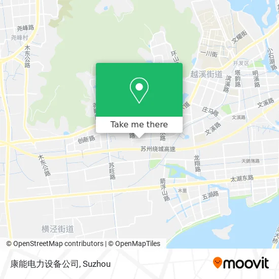 康能电力设备公司 map