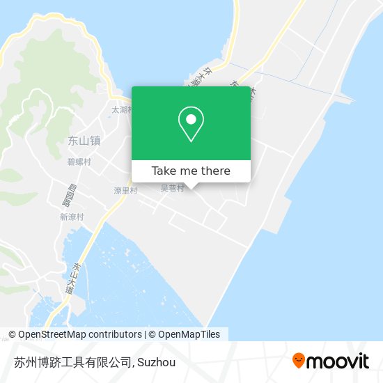 苏州博跻工具有限公司 map