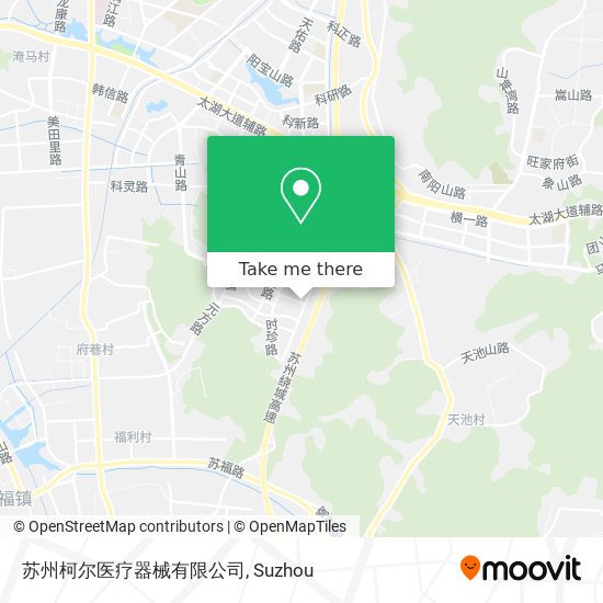 苏州柯尔医疗器械有限公司 map