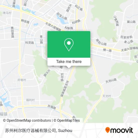苏州柯尔医疗器械有限公司 map