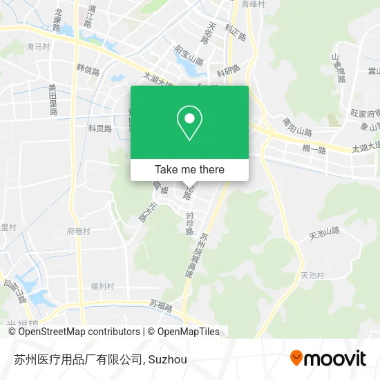 苏州医疗用品厂有限公司 map