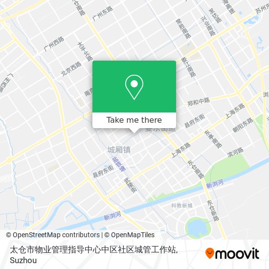 太仓市物业管理指导中心中区社区城管工作站 map