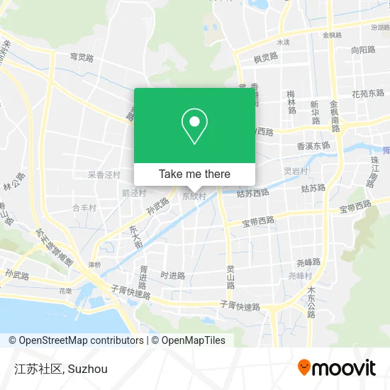 江苏社区 map