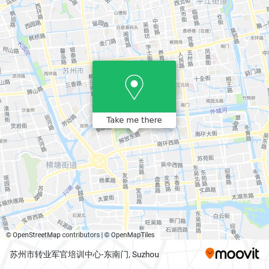 苏州市转业军官培训中心-东南门 map