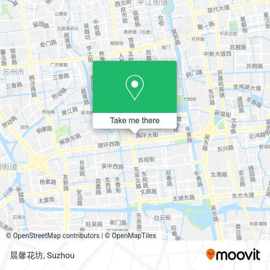 晨馨花坊 map