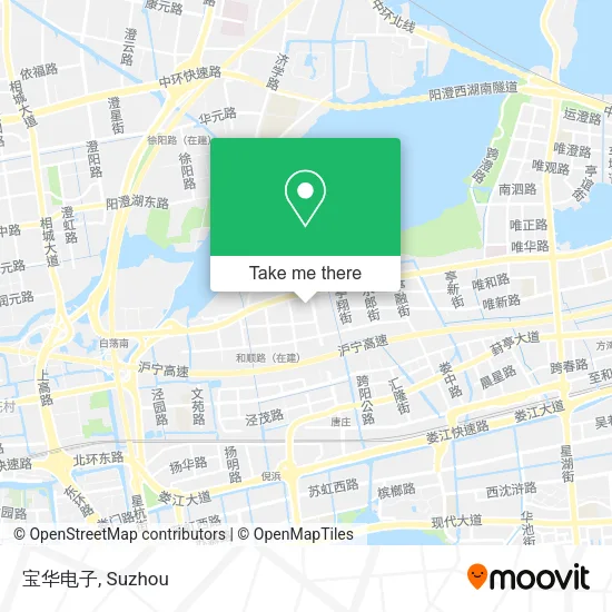 宝华电子 map