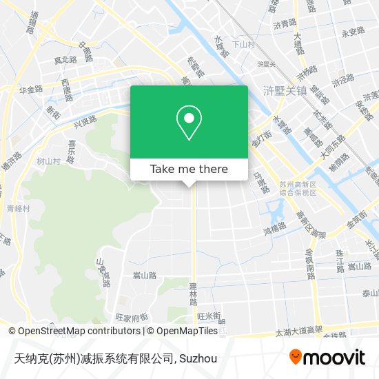 天纳克(苏州)减振系统有限公司 map