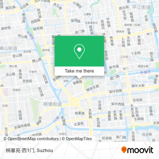 桐馨苑-西1门 map
