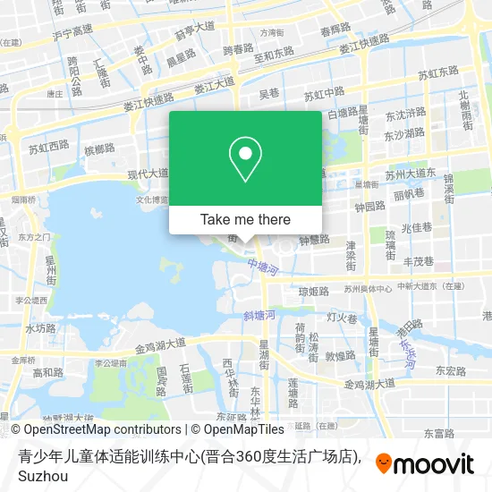 青少年儿童体适能训练中心(晋合360度生活广场店) map