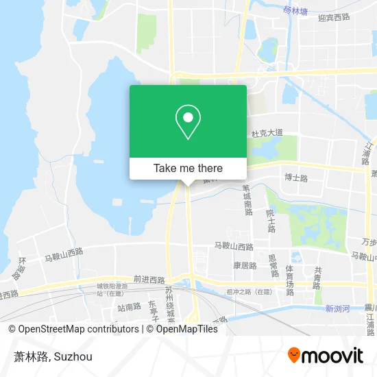 萧林路 map